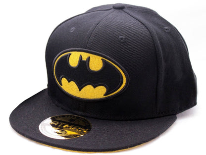 casquette dc comics batman black logo cotton division