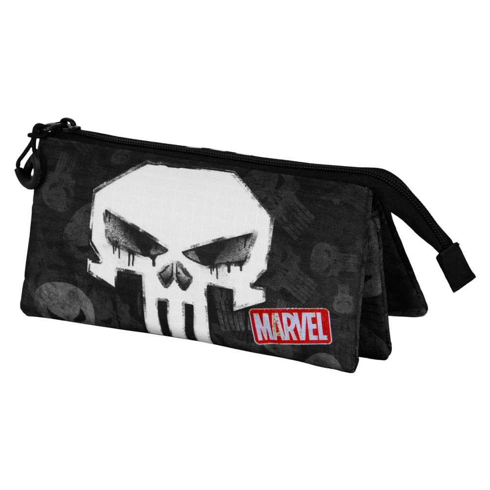 Marvel Punisher Skull-3-fach Federmäppchen