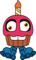 Anstecknadel „Party Mr. Cupcake Bobble“