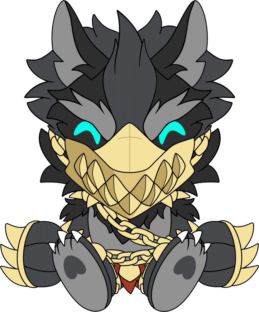 Fenrir Mordex Plüsch (23 cm)