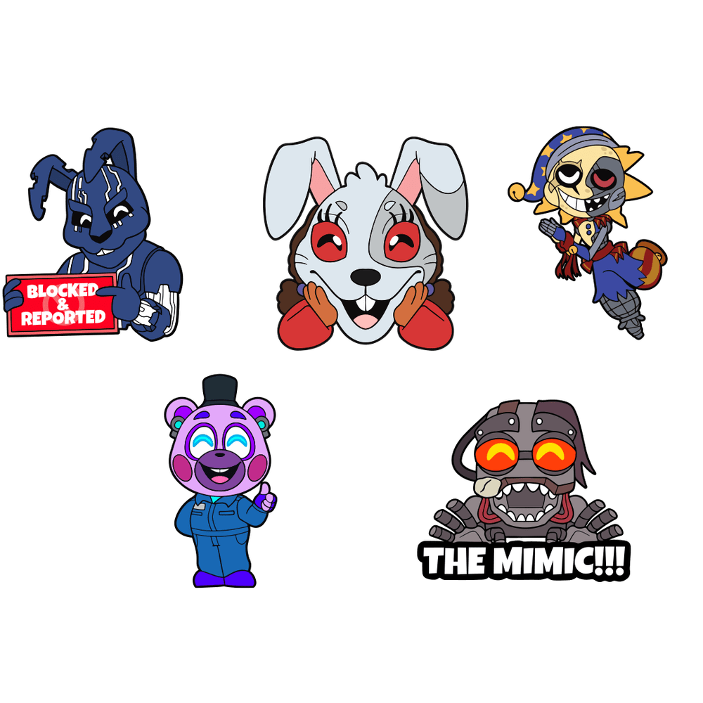 FNAF Ruin Pin-Set