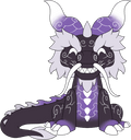 Heavenly Onyx Cloud Serpent Plush (9in)