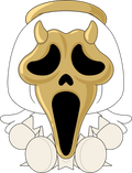 Fallen Angel Ghost Face Plush (9in)