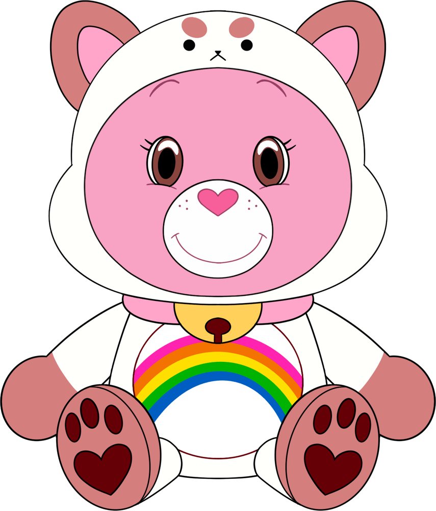 Plüschfigur Puppycat x Cheer Bear (23 cm)