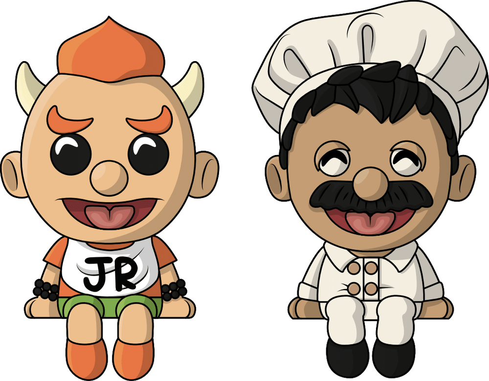 Chef Pee Pee und Junior Monitor Buddies