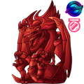 Red Chrome Slifer the Sky Dragon