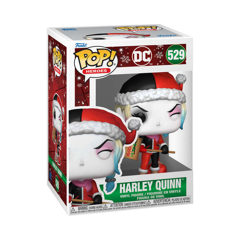 Funko Pop! Harley Quinn avec Vilain Maillet