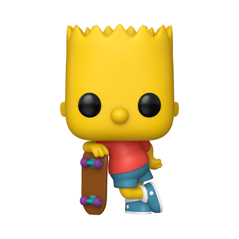 Pop! Bart Simpson avec Skateboard