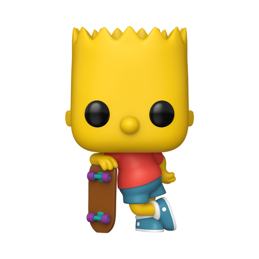 Pop! Bart Simpson avec Skateboard