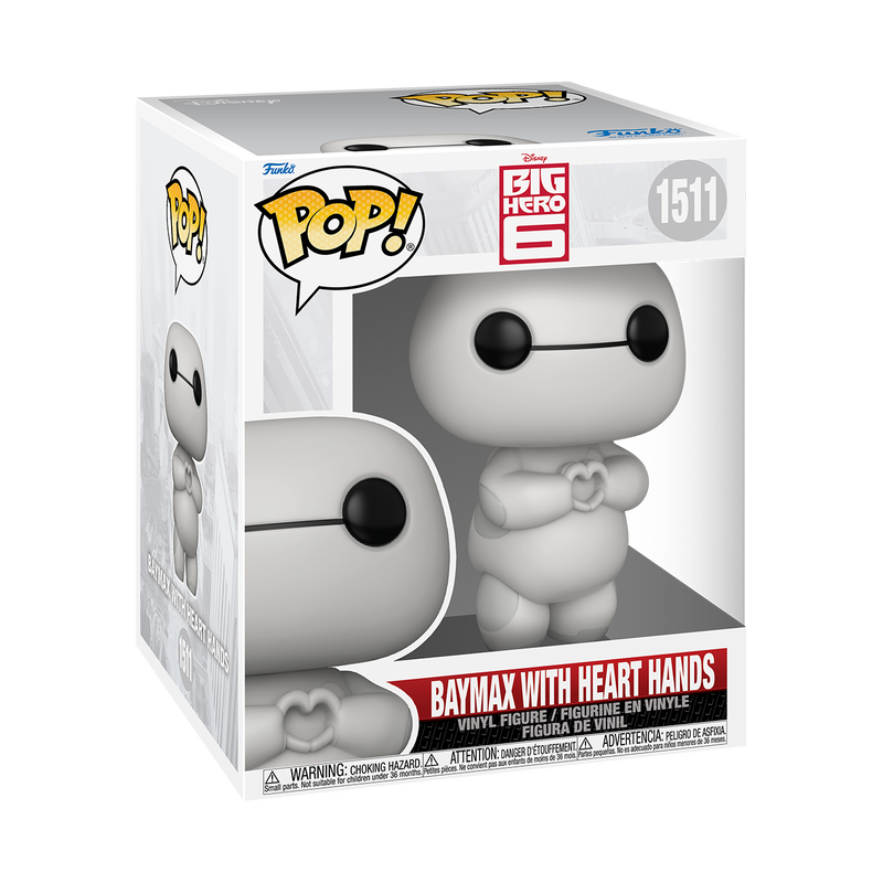 Pop! Super Baymax with Heart Hands