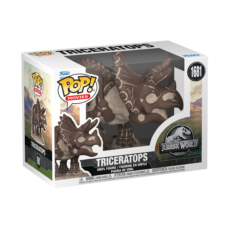 Pop! Triceratops (fossil) 