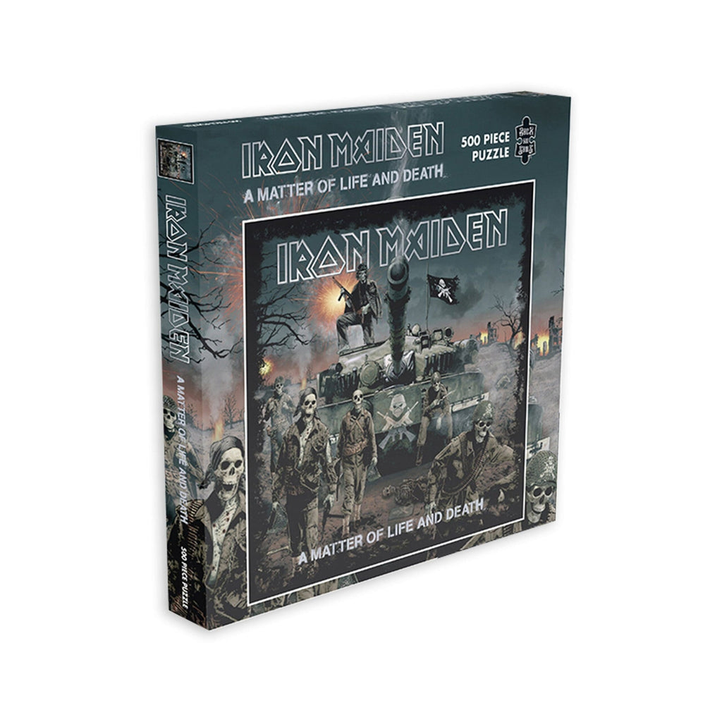 Dėlionė „Iron Maiden: Gyvybės ir mirties klausimas“ – 500 p.