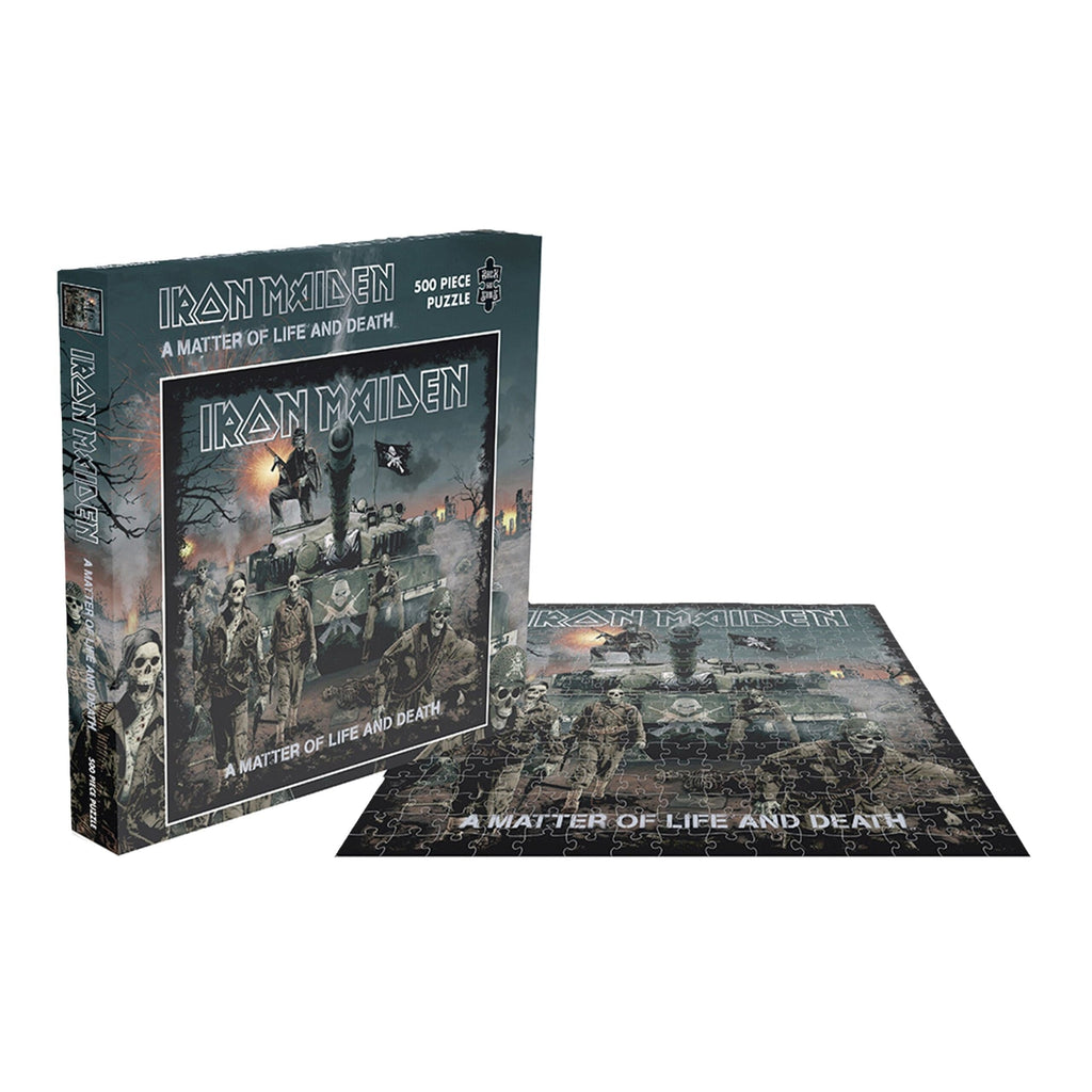Dėlionė „Iron Maiden: Gyvybės ir mirties klausimas“ – 500 p.