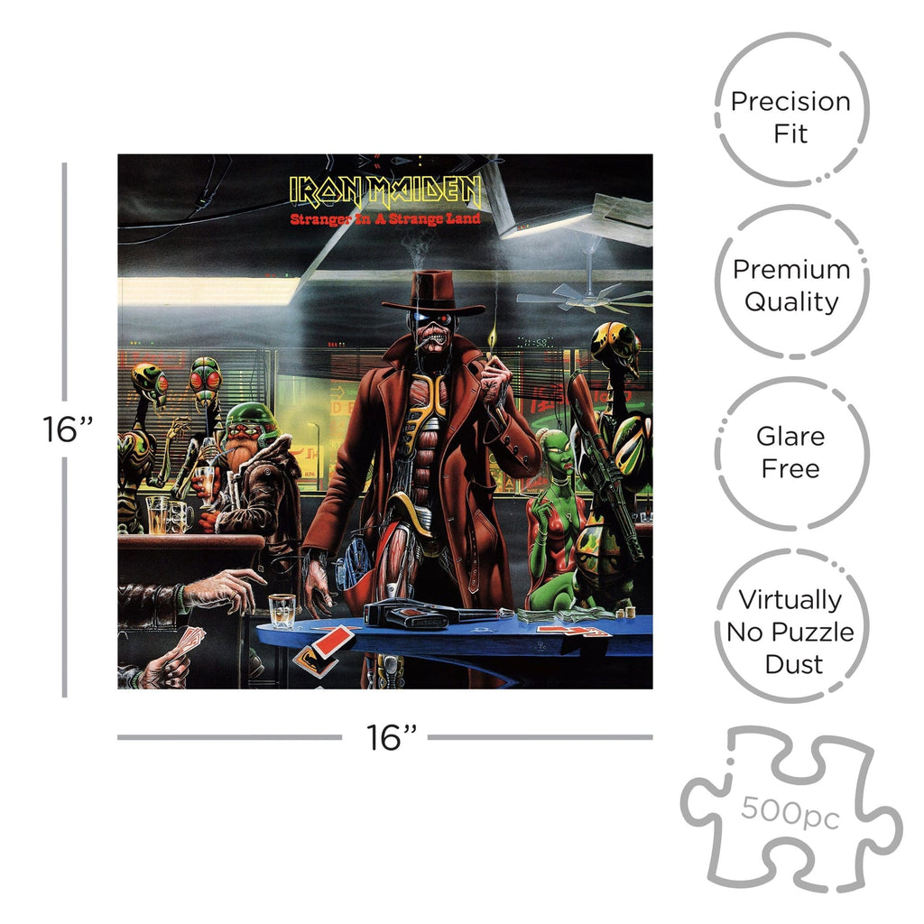 Puzzle Iron Maiden Fremder in einem fremden Land - 500 Teile
