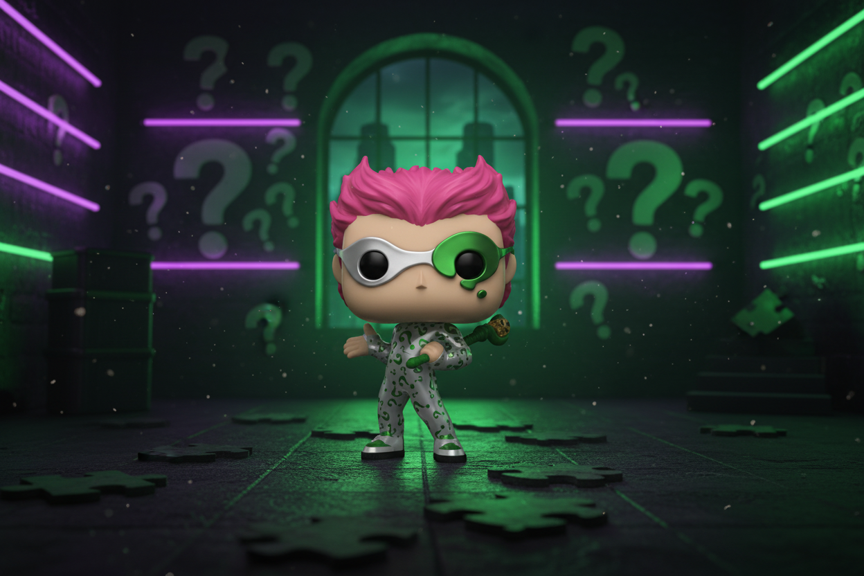 Pop! The Riddler (Metaliczny) 