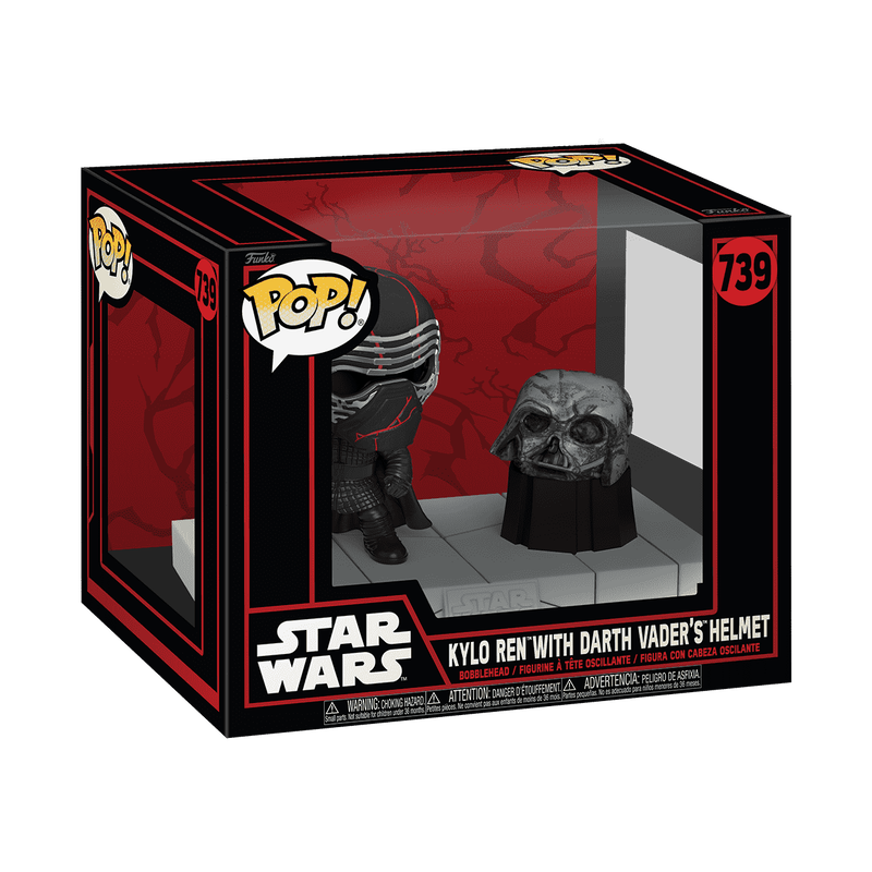 Pop! Deluxe Kylo Ren avec le Casque de Dark Vador