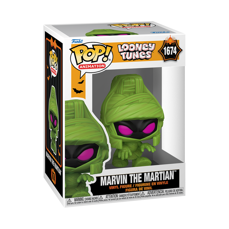 Pop! Marvin Marťan v kostýmu mumie 