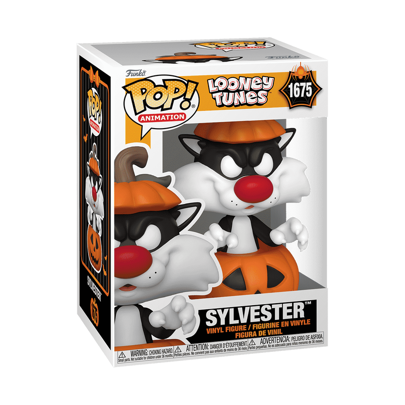 pop sylvester in pumpkin costume 1675