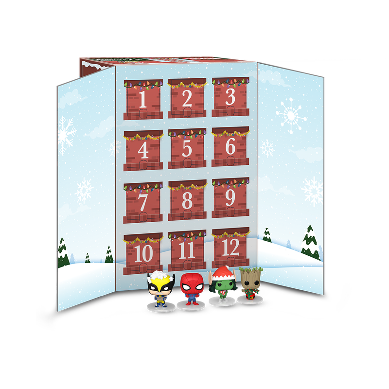 Marveli advendikalender - Pocket Pop! 12 päeva 
