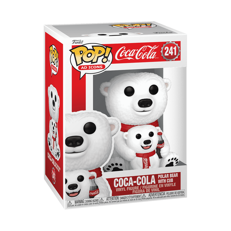 Pop! Coca-Cola Lední medvěd s mládětem