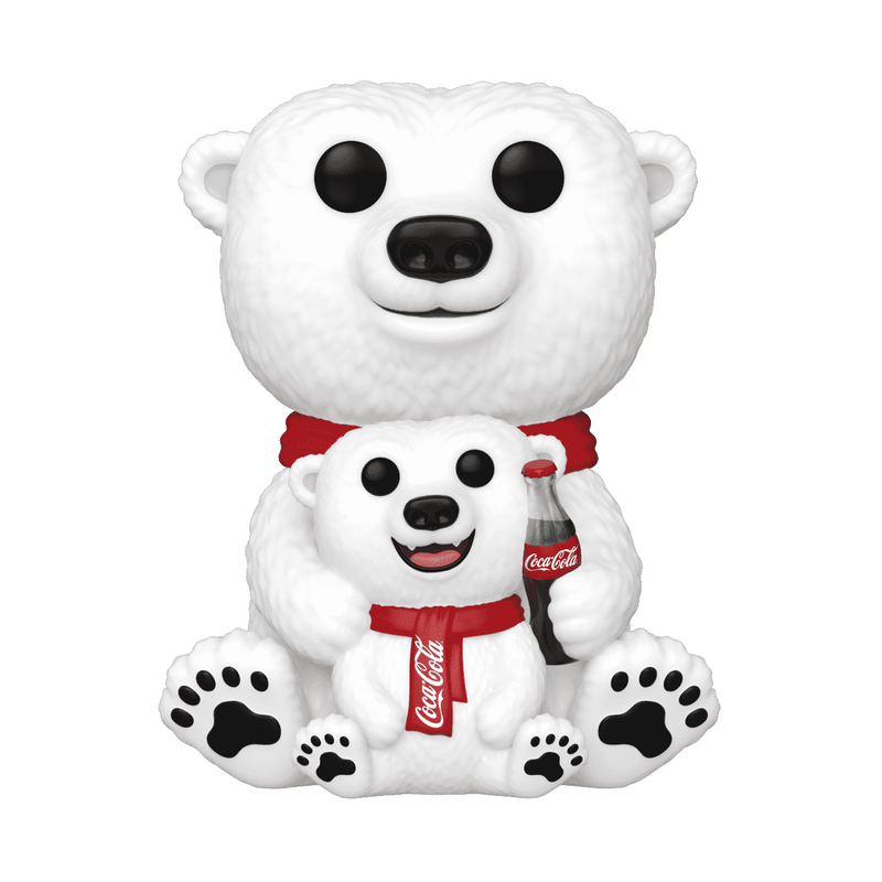 Pop! Coca-Cola Белый медведь с детенышем