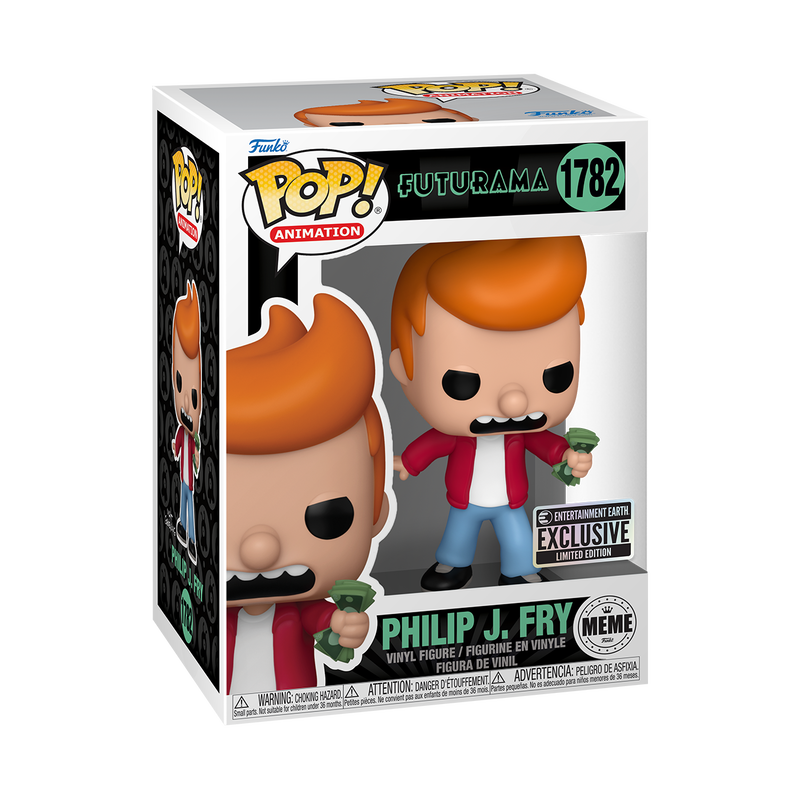 Pop! Philip J. Fry (Nimm mein Geld-Meme)