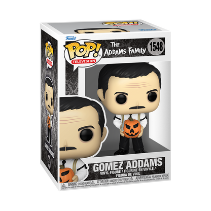 Gomez Addams avec Jack-o-Lantern