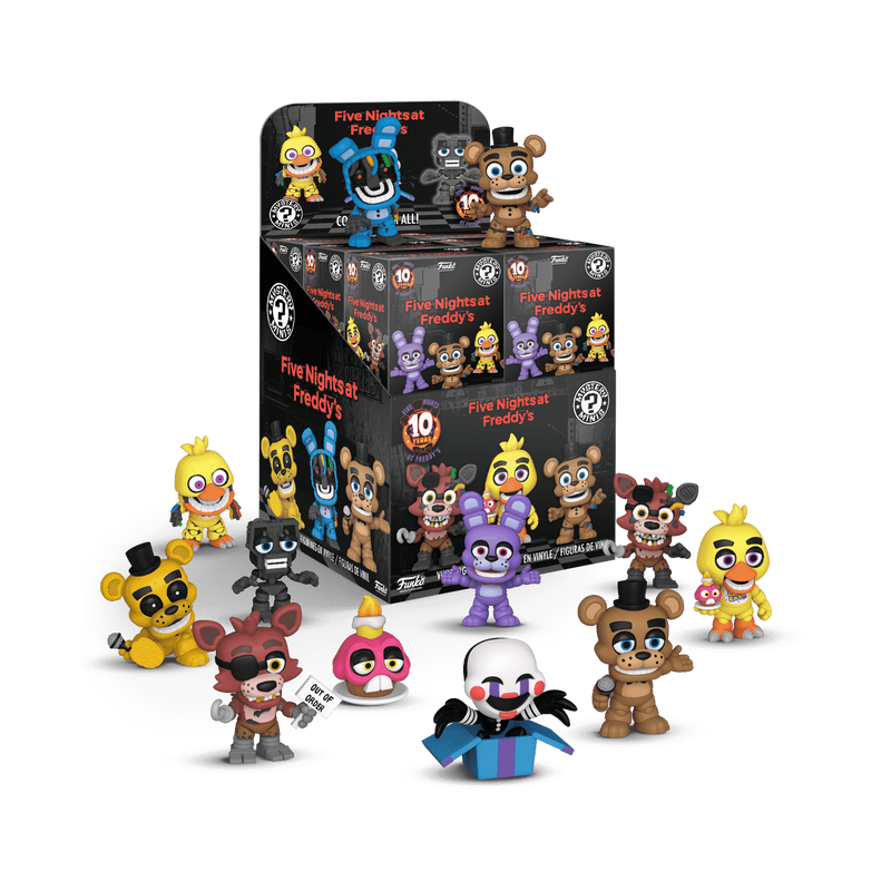 Mini misteriosi personaggi per il decimo anniversario di Five Nights at Freddy's 