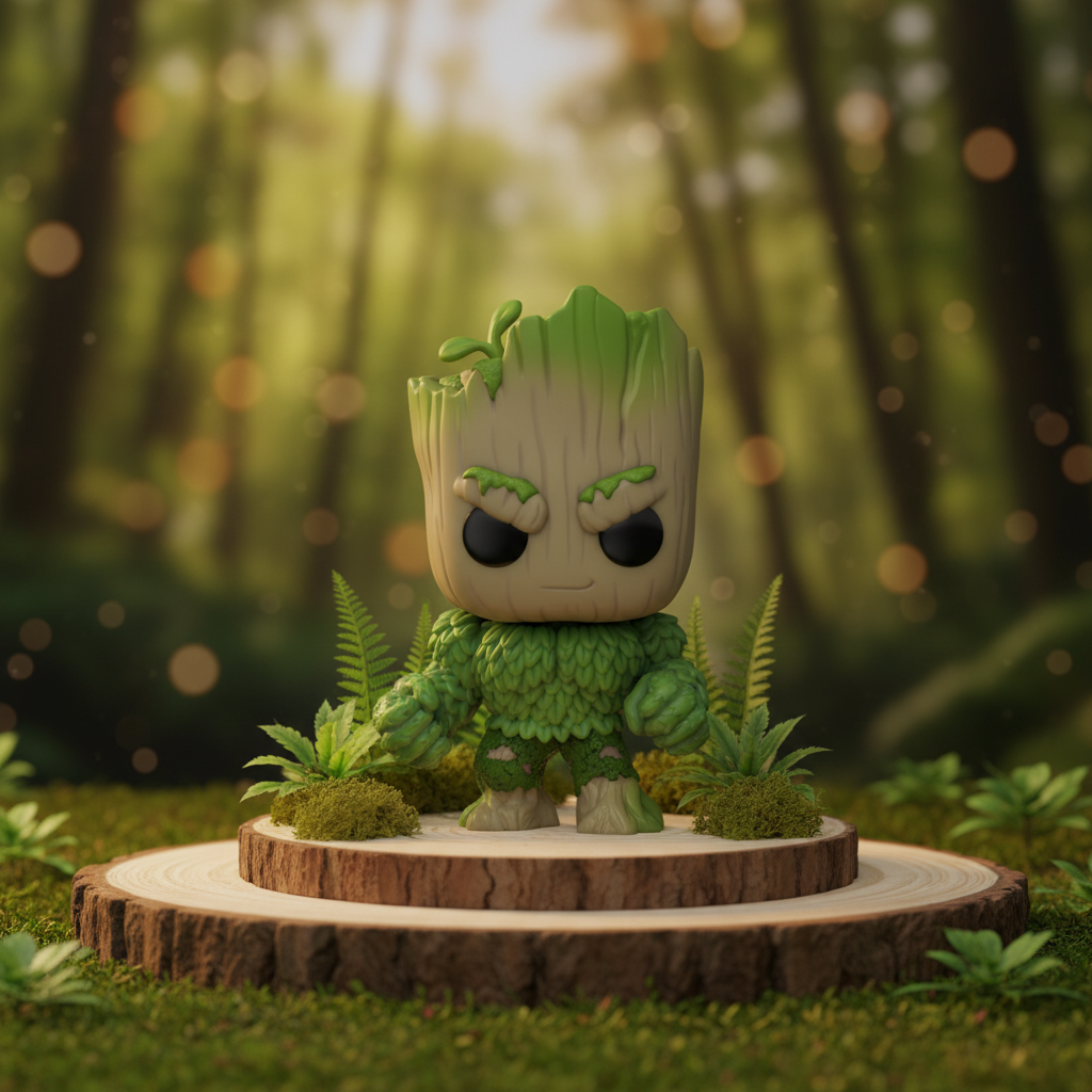 Pop! Groot kaip Hulk