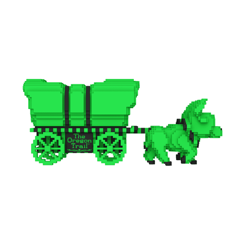 Pop! Rides Super Deluxe Oregon Trail Oxen and Wagon (roheline ja must) 