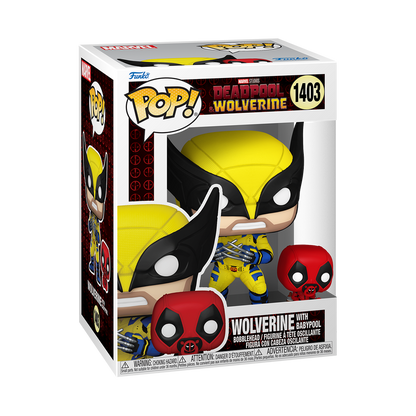 Pop! Wolverine avec Babypool - Pop! & Buddy