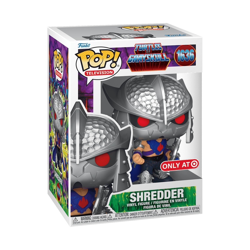 pop shredder turtles of grayskull 1636