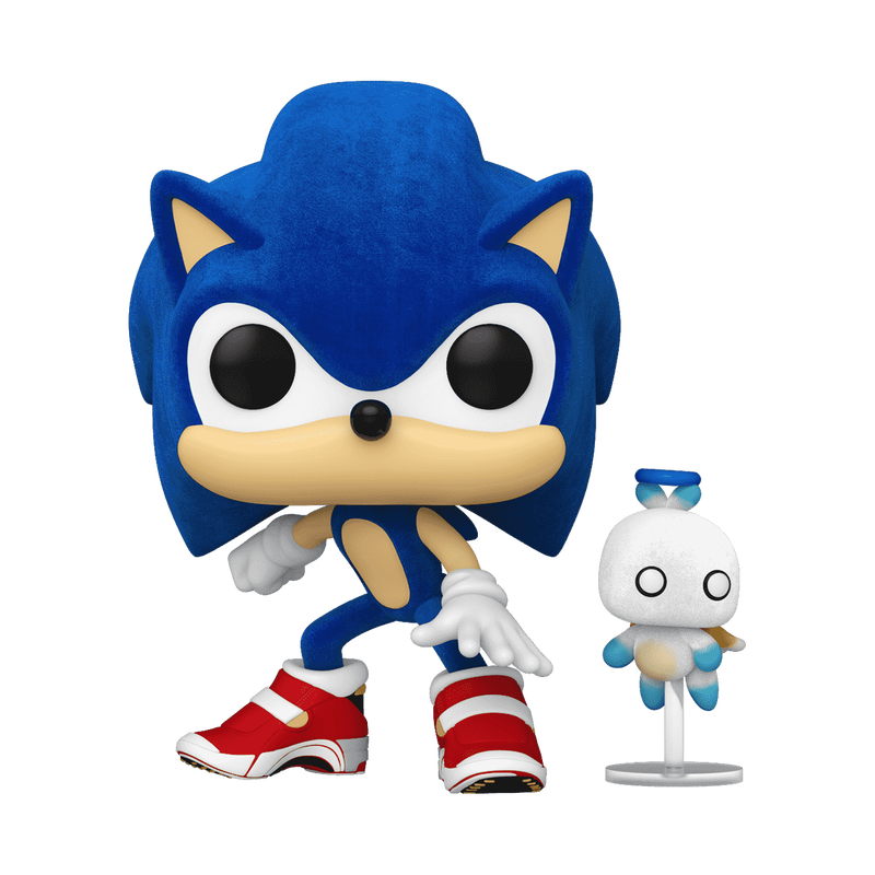 Pop! & Buddy Sonic avec Chao (Flocked)