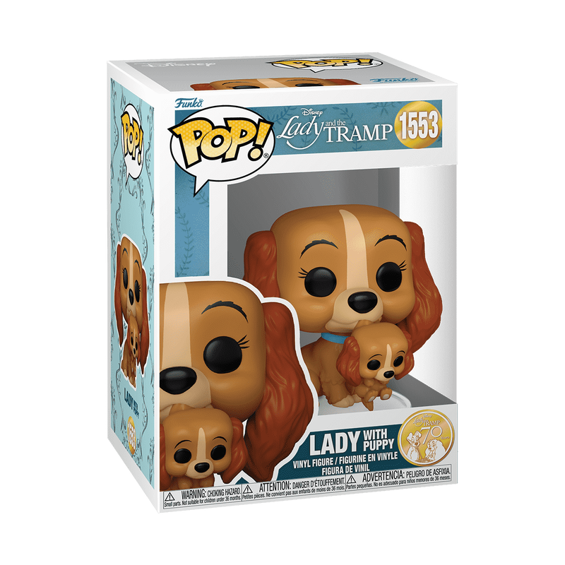 pop lady with puppy 1553
