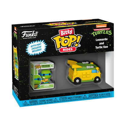 Bitty Pop! Rides Leonardo and Turtle Van