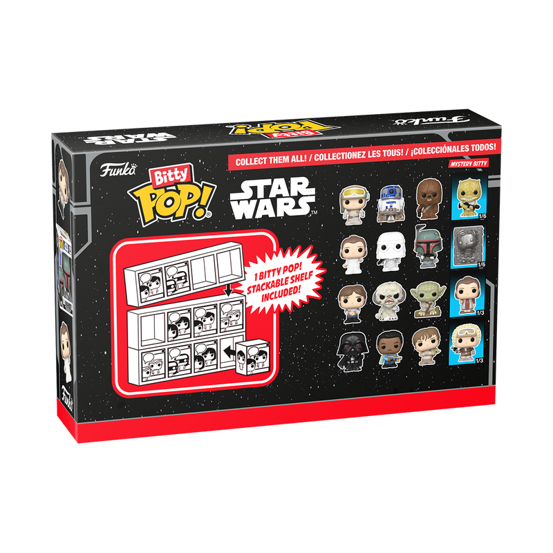 bitty pop star wars the empire strikes back 4 pack series 3