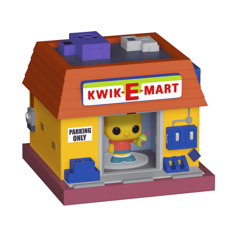 Bitty Pop! Towns Bart Simpson ja Kwik-E-Mart 