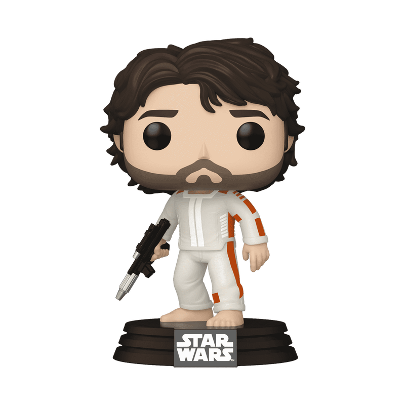 pop cassian andor with blaster