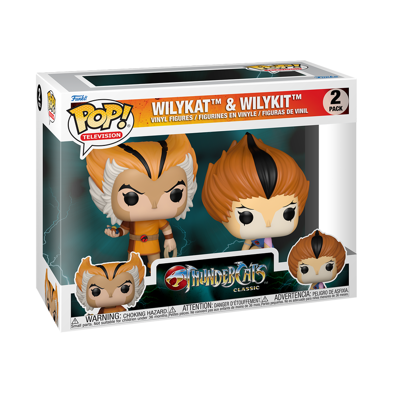 Pop! Wilykat & Wilykit 2-Pack - PRECOMMANDE*