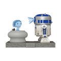 pop deluxe r2 d2 and princess leia hologram 766
