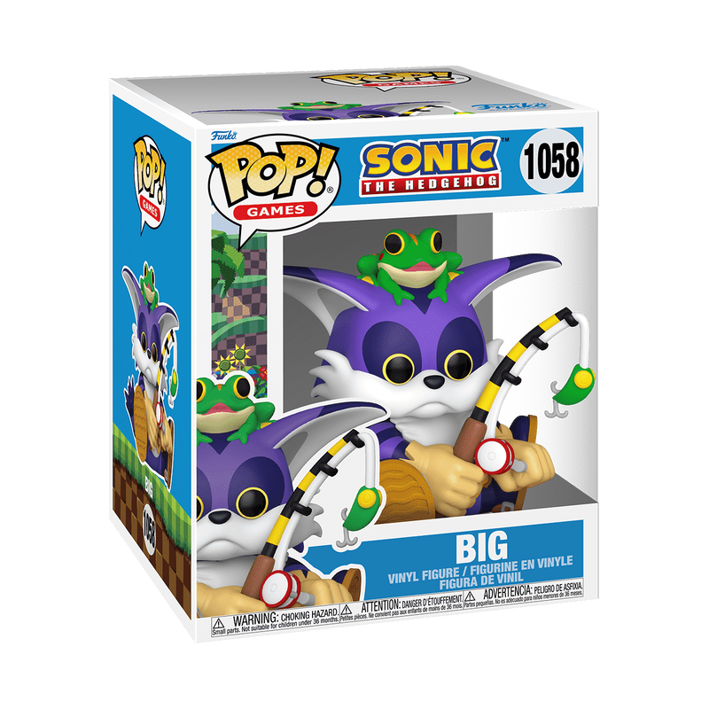 pop super big the cat with froggy 1058