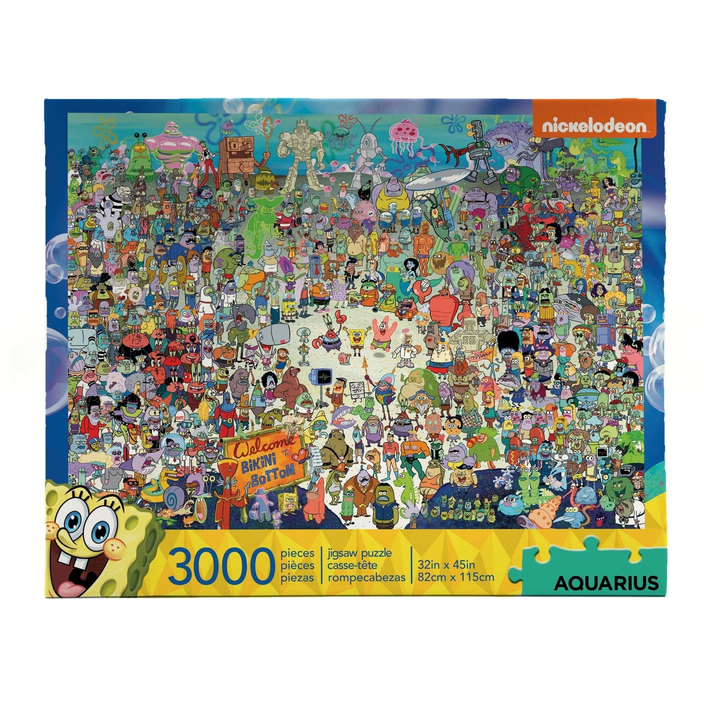 SpongeBob SquarePants - Bikini Bottom 3000p Puzzle