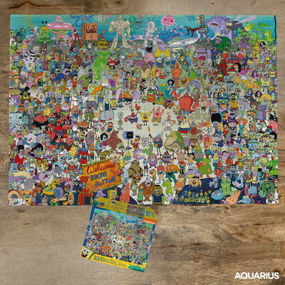 SpongeBob SquarePants - Bikini Bottom 3000p Puzzle