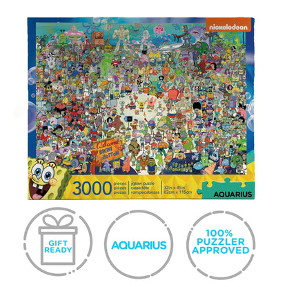 SpongeBob SquarePants - Bikini Bottom 3000p Puzzle