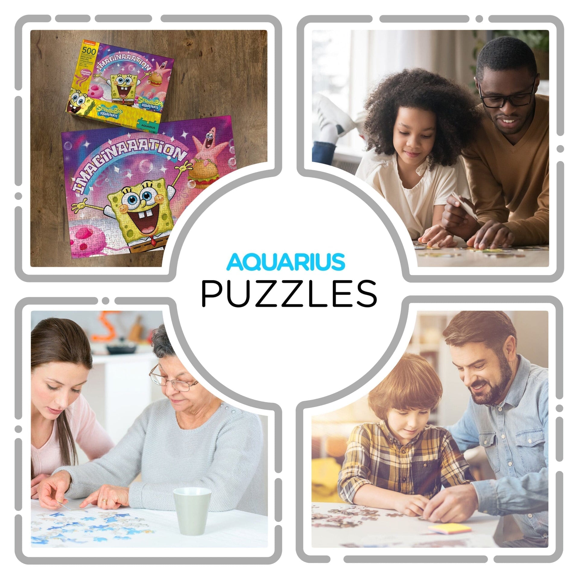 Puzzle SpongeBob SquarePants - Immaginazione 500p 