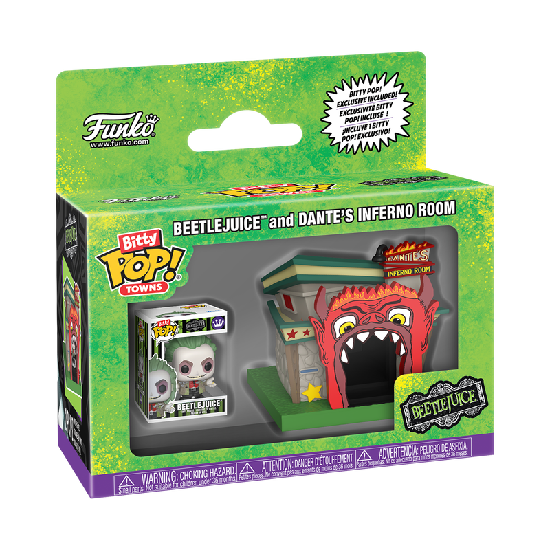 Bitty Pop! Towns, Beetlejuice und Dantes Höllenraum