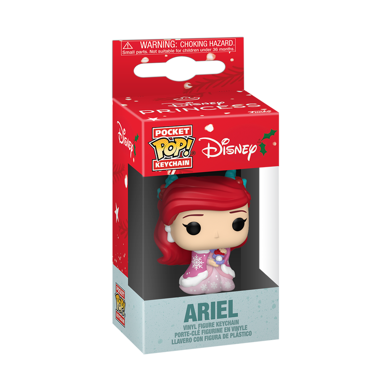 Pop! Schlüsselanhänger Ariel (Winteroutfit)