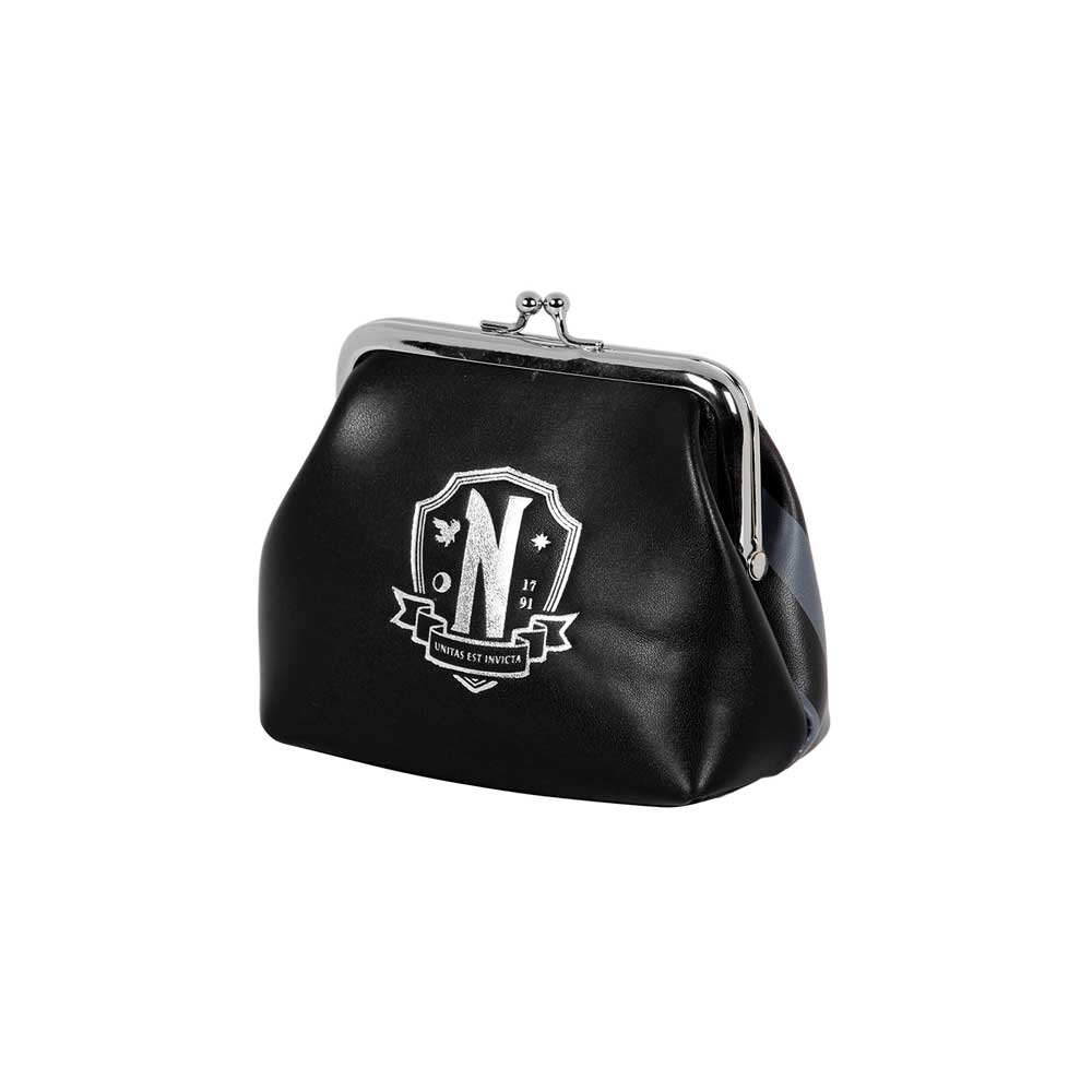 Wednesday Original Retro Maxi Wallet, Schwarz