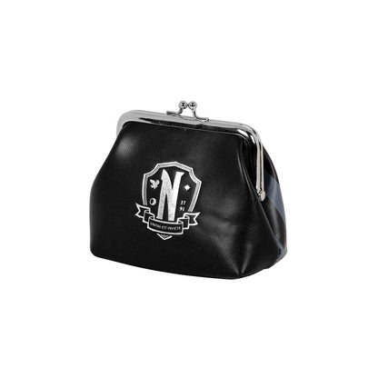 Wednesday Original Retro Maxi Wallet, Schwarz