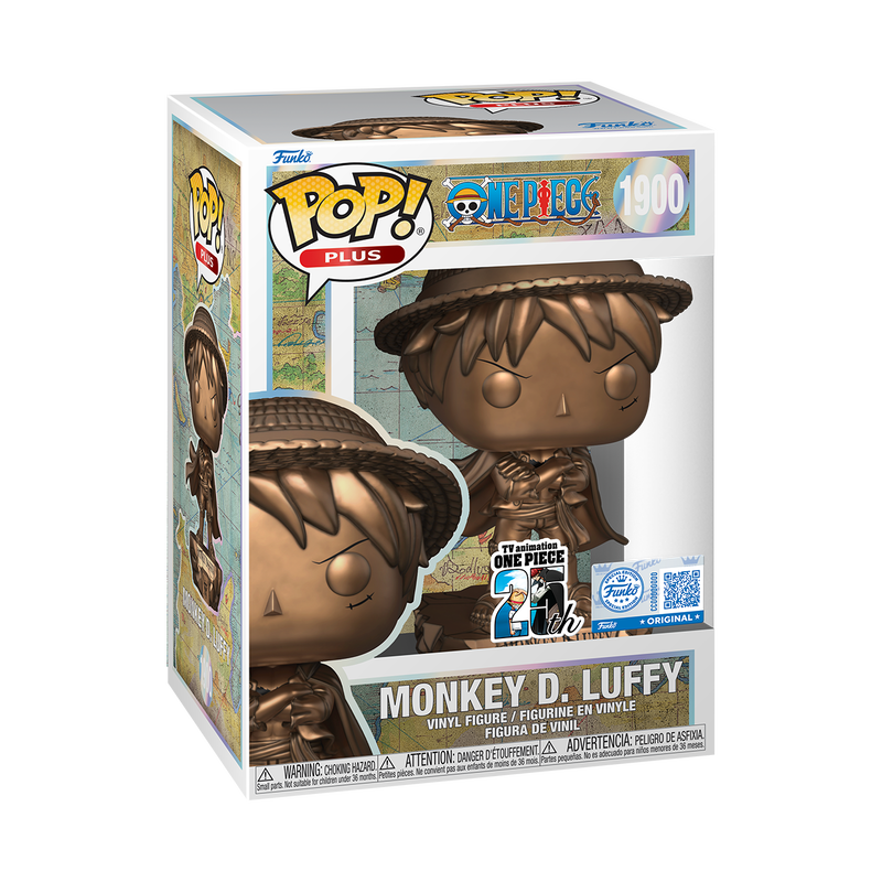 Pop! Plus Monkey D. Luffy Statue (Bronze)